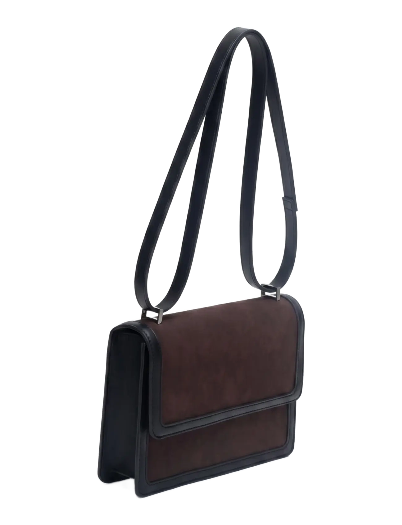 HVISK - CALLIE BRUSH STRUCTURE MIX - umhängetaschen - umber brown / black - 3