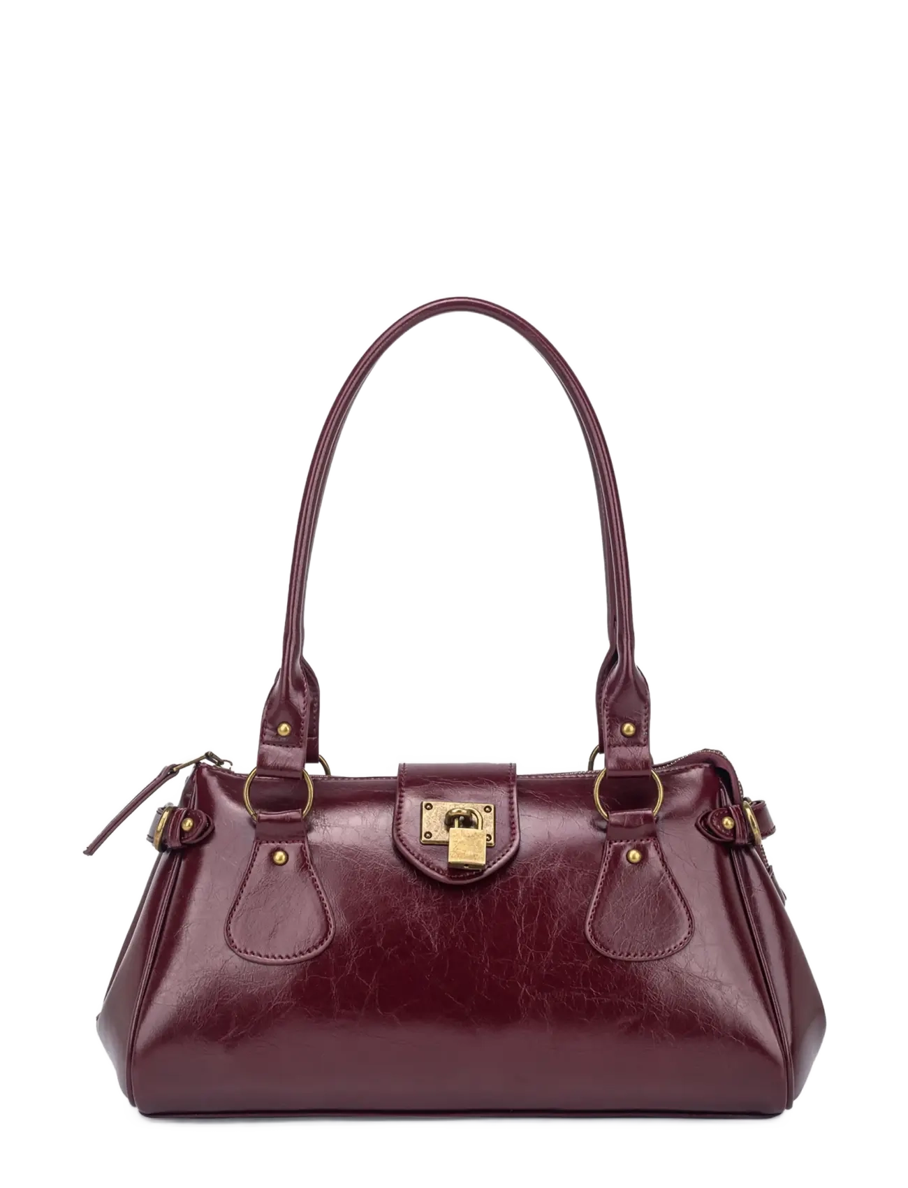 HVISK ISABELLA RAW STRUCTURE - Kotid - DEEP BURGUNDY / burgundy