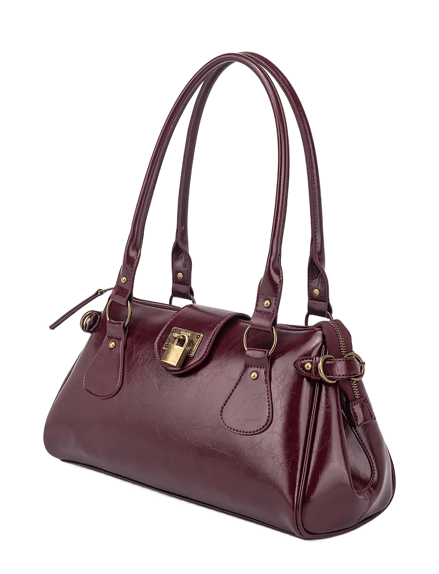 HVISK - ISABELLA RAW STRUCTURE - deep burgundy - 3