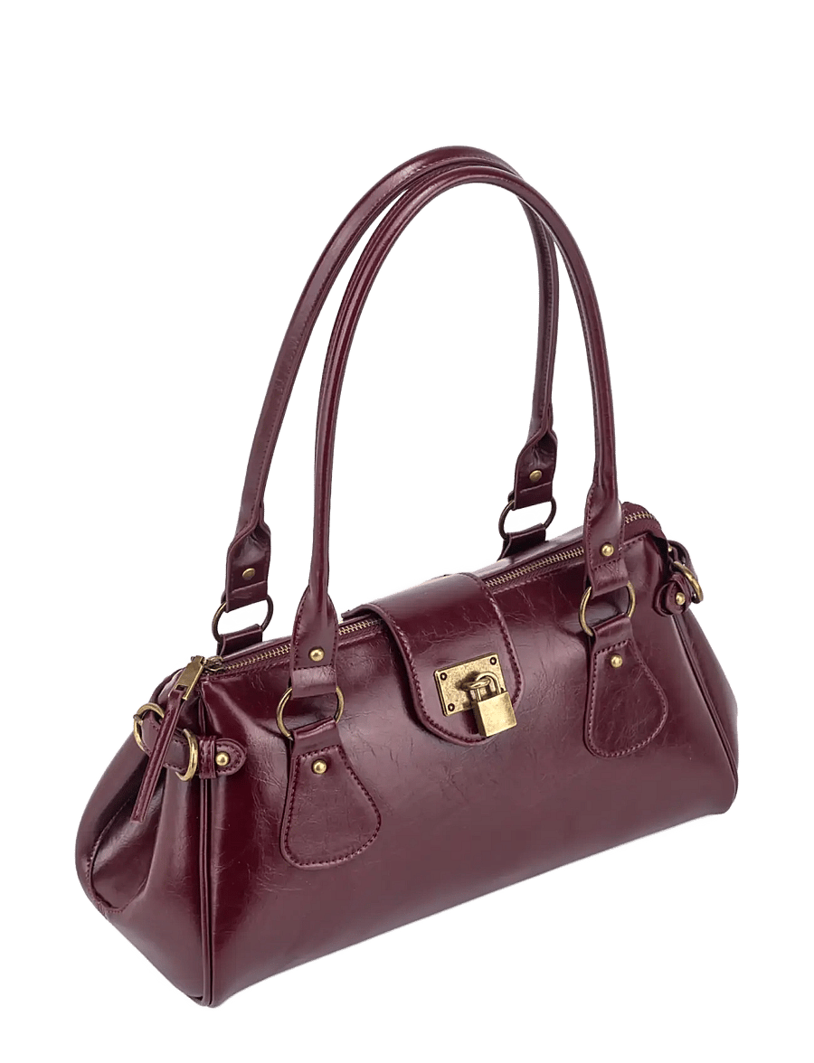 HVISK - ISABELLA RAW STRUCTURE - deep burgundy - 4