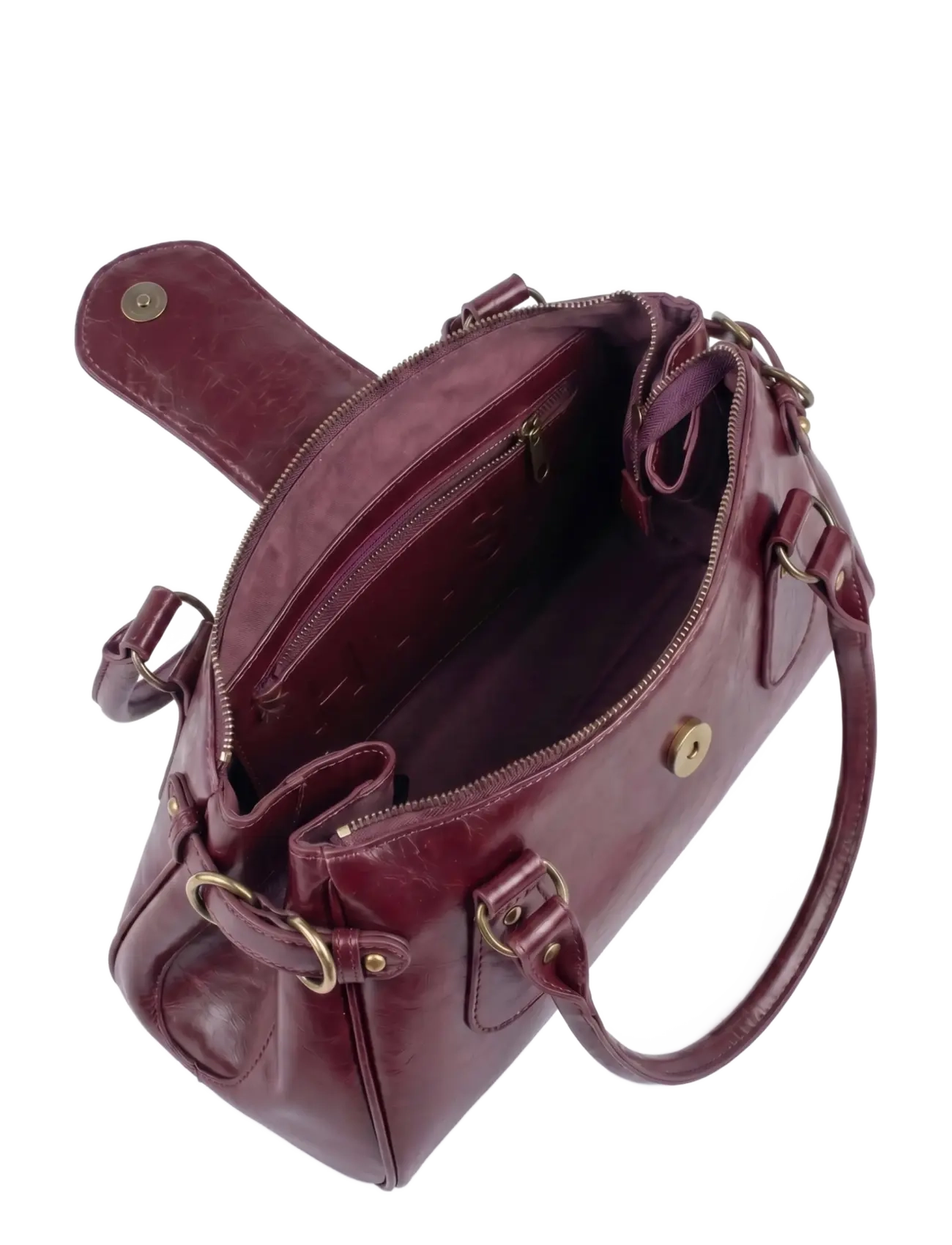 HVISK - ISABELLA RAW STRUCTURE - deep burgundy - 5