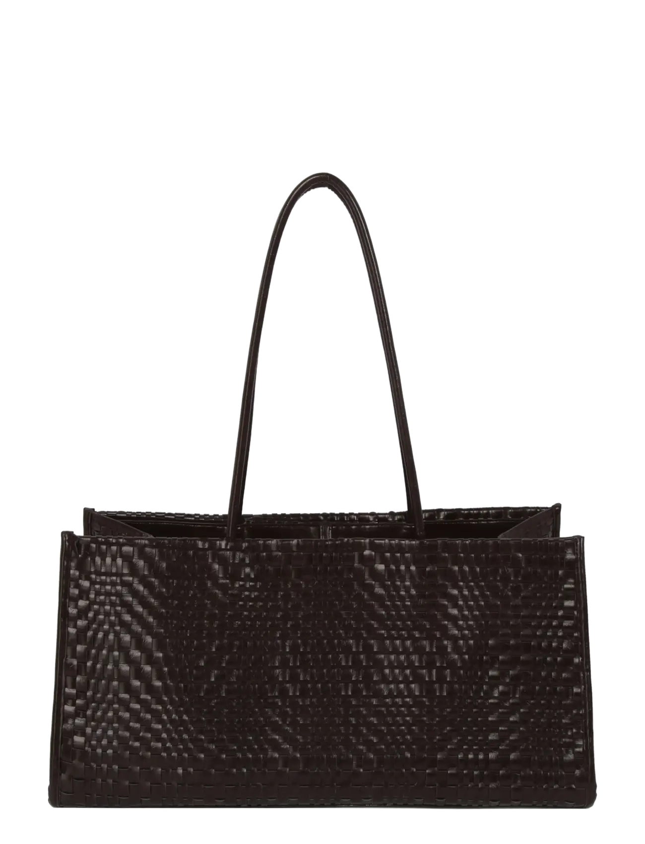 HVISK HANNAH RAW STRUCTURE BRAIDED - Kotid - UMBER BROWN / brown