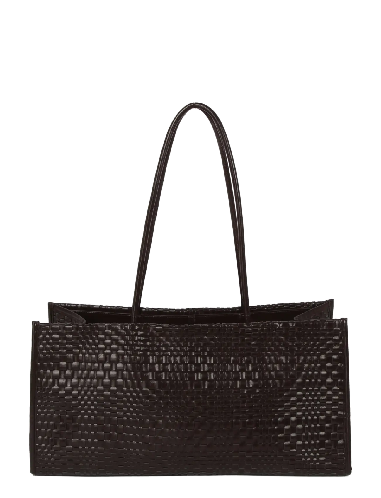 HVISK - HANNAH RAW STRUCTURE BRAIDED - umber brown - 2
