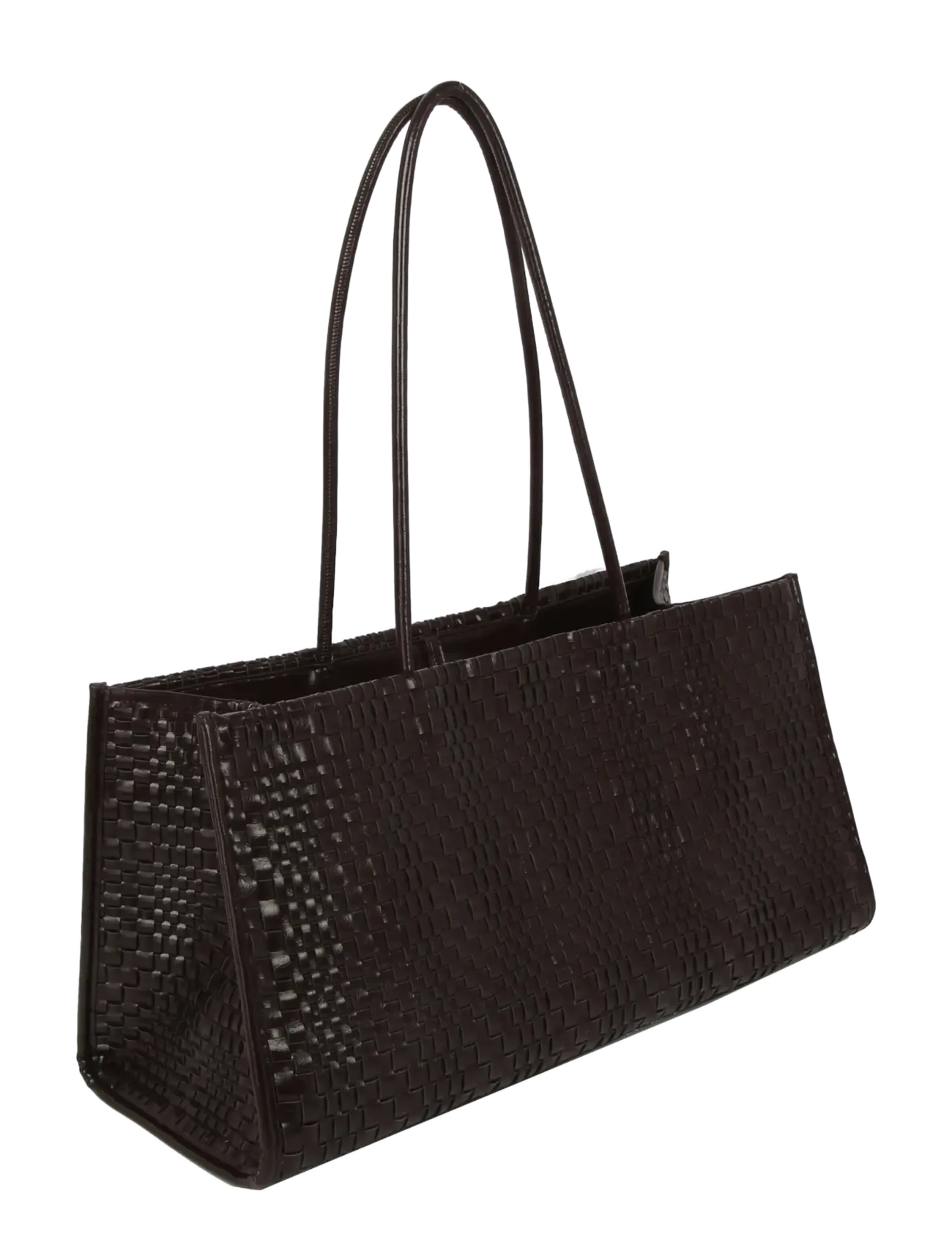 HVISK - HANNAH RAW STRUCTURE BRAIDED - umber brown - 3