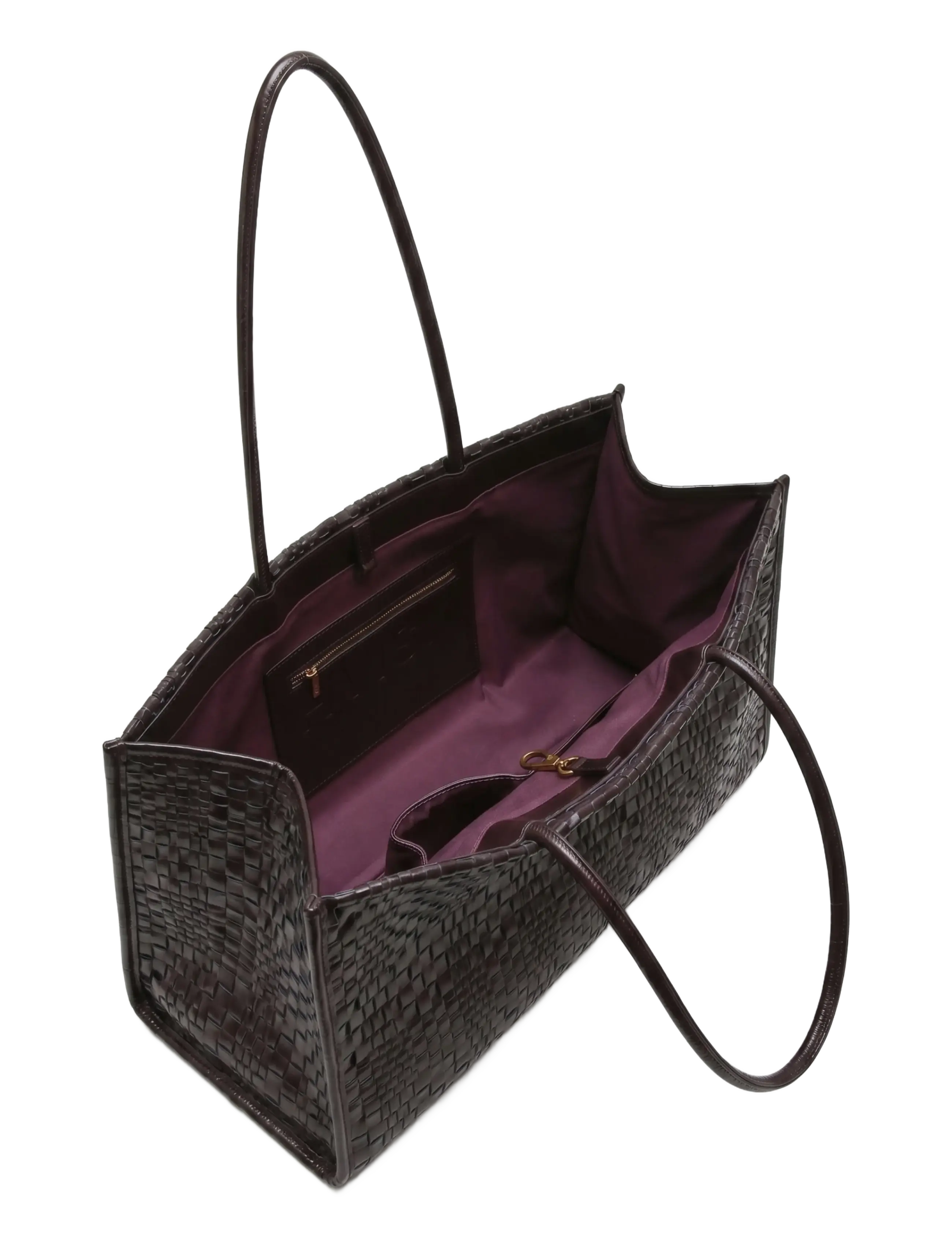 HVISK - HANNAH RAW STRUCTURE BRAIDED - umber brown - 4