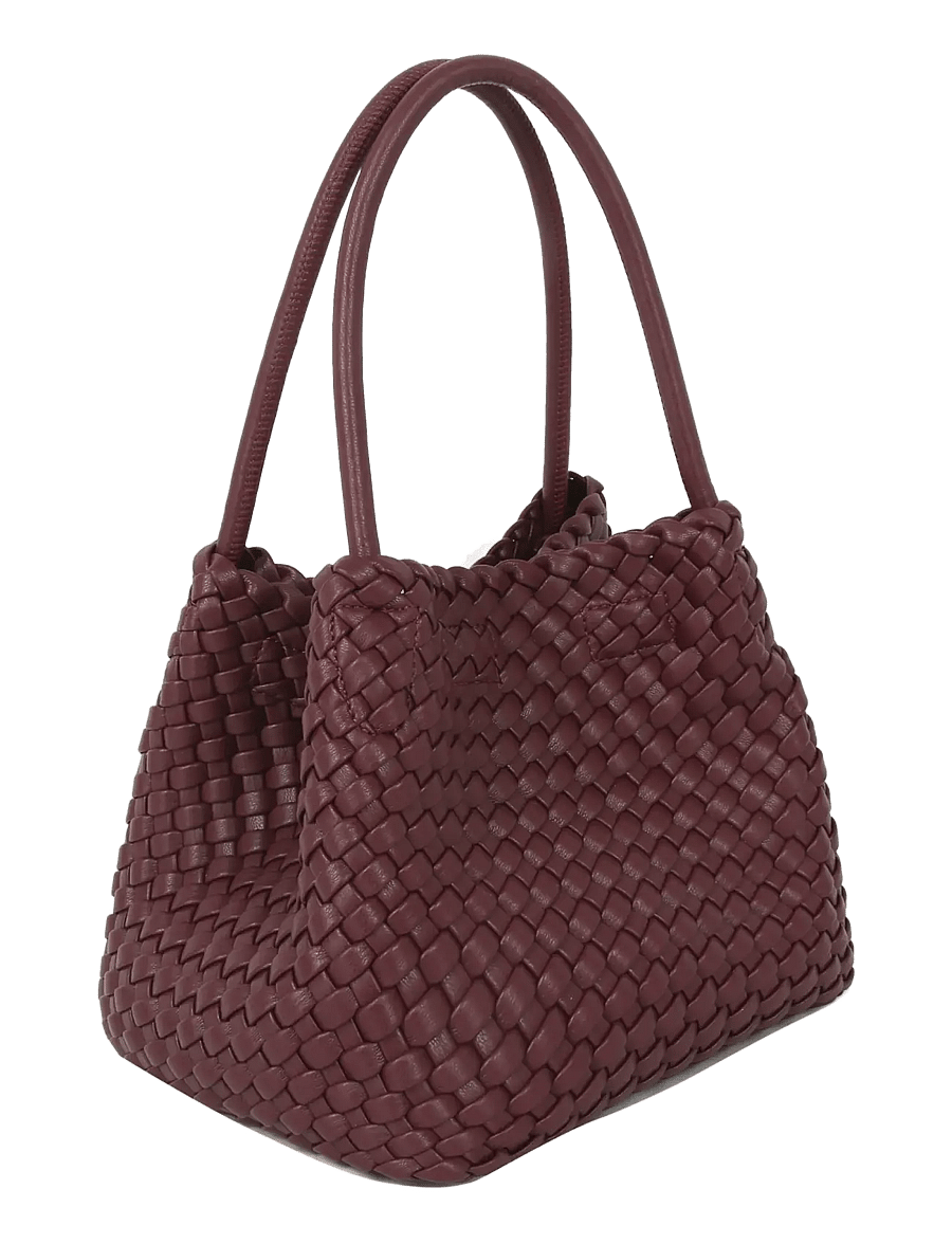 HVISK - LILY BRAIDED STRUCTURE - deep burgundy - 1