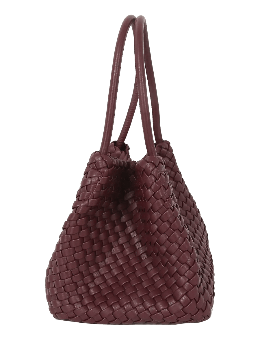 HVISK - LILY BRAIDED STRUCTURE - deep burgundy - 3