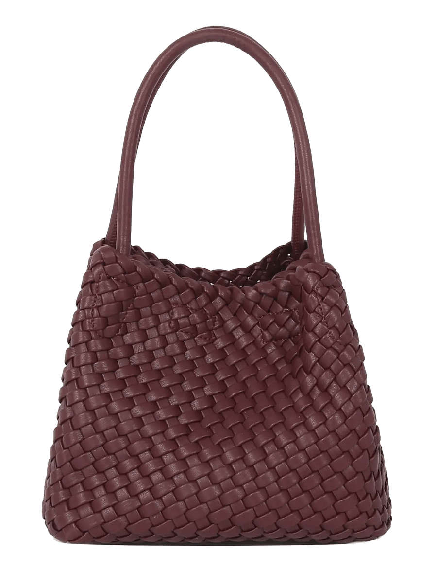 HVISK - LILY BRAIDED STRUCTURE - deep burgundy - 4