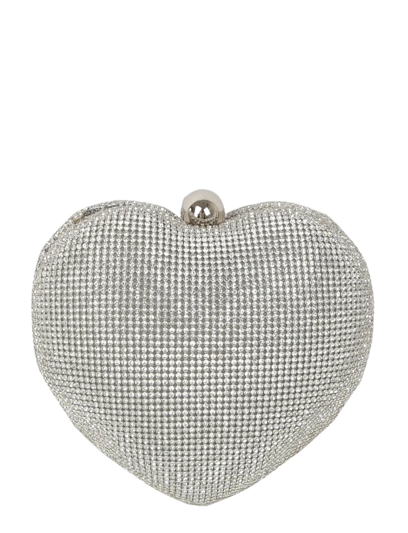 HVISK HEART CASE RHINESTONES - Kotid - SHINY SILVER / silver