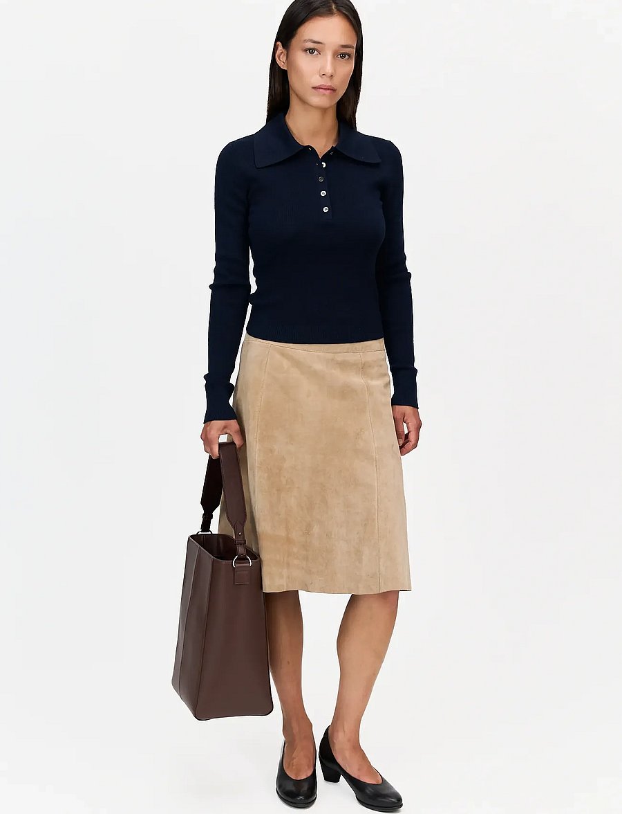HVISK - CASSET SAFFIANO - dark brown - 5