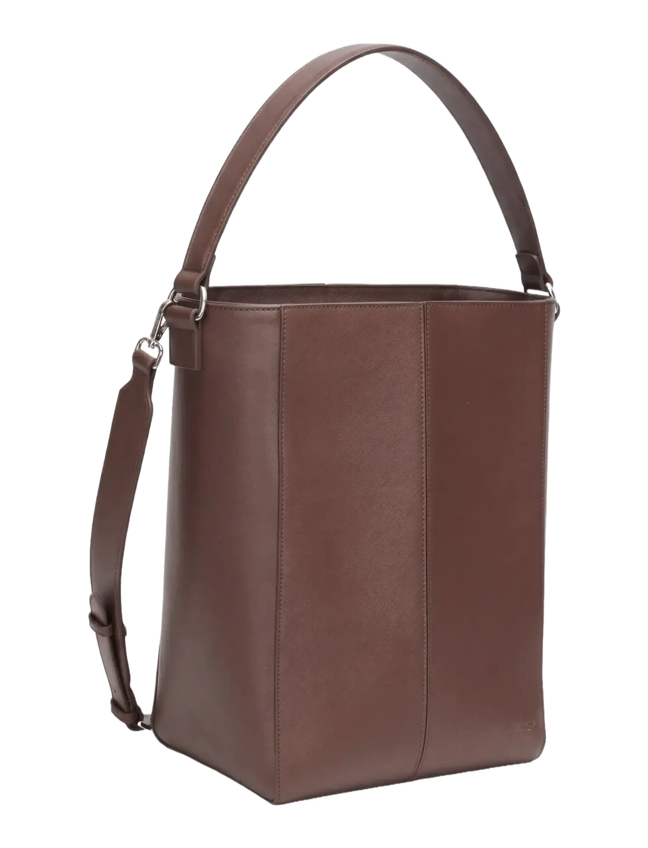 HVISK - CASSET SAFFIANO - dark brown - 3