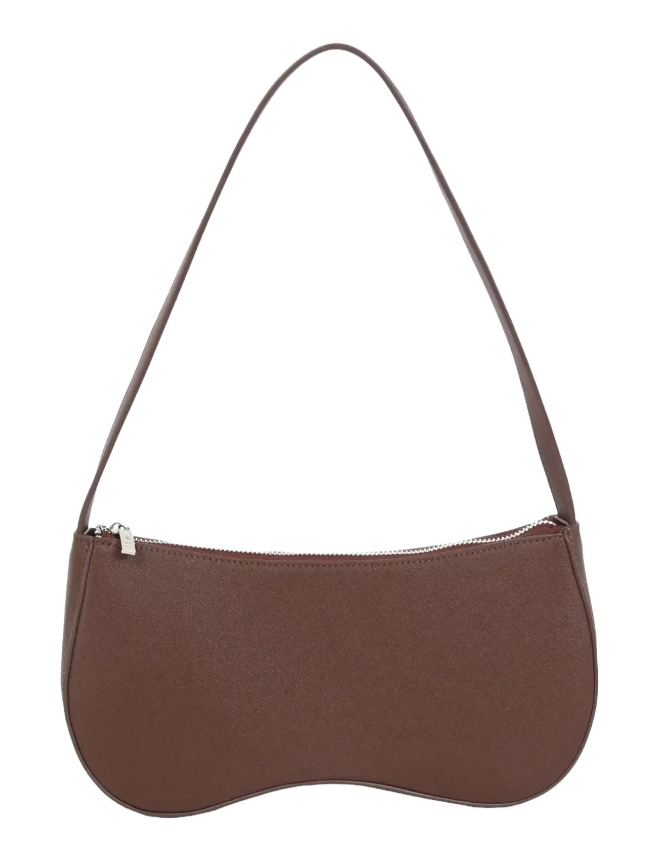 HVISK BASAL SAFFIANO - Skuldertasker - DARK BROWN / brown