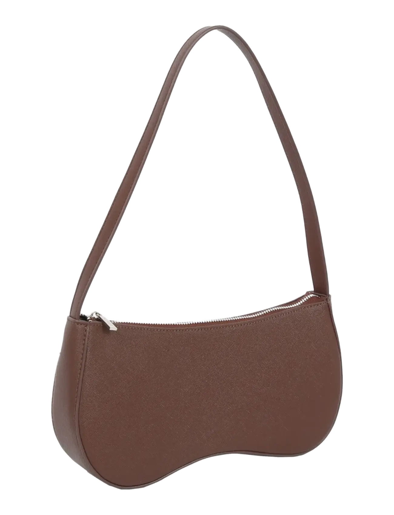 HVISK - BASAL SAFFIANO - dark brown - 3