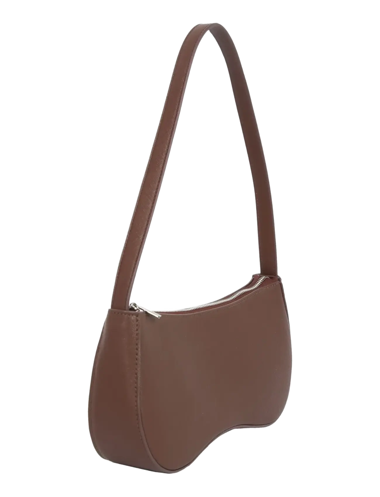 HVISK - BASAL SAFFIANO - dark brown - 4