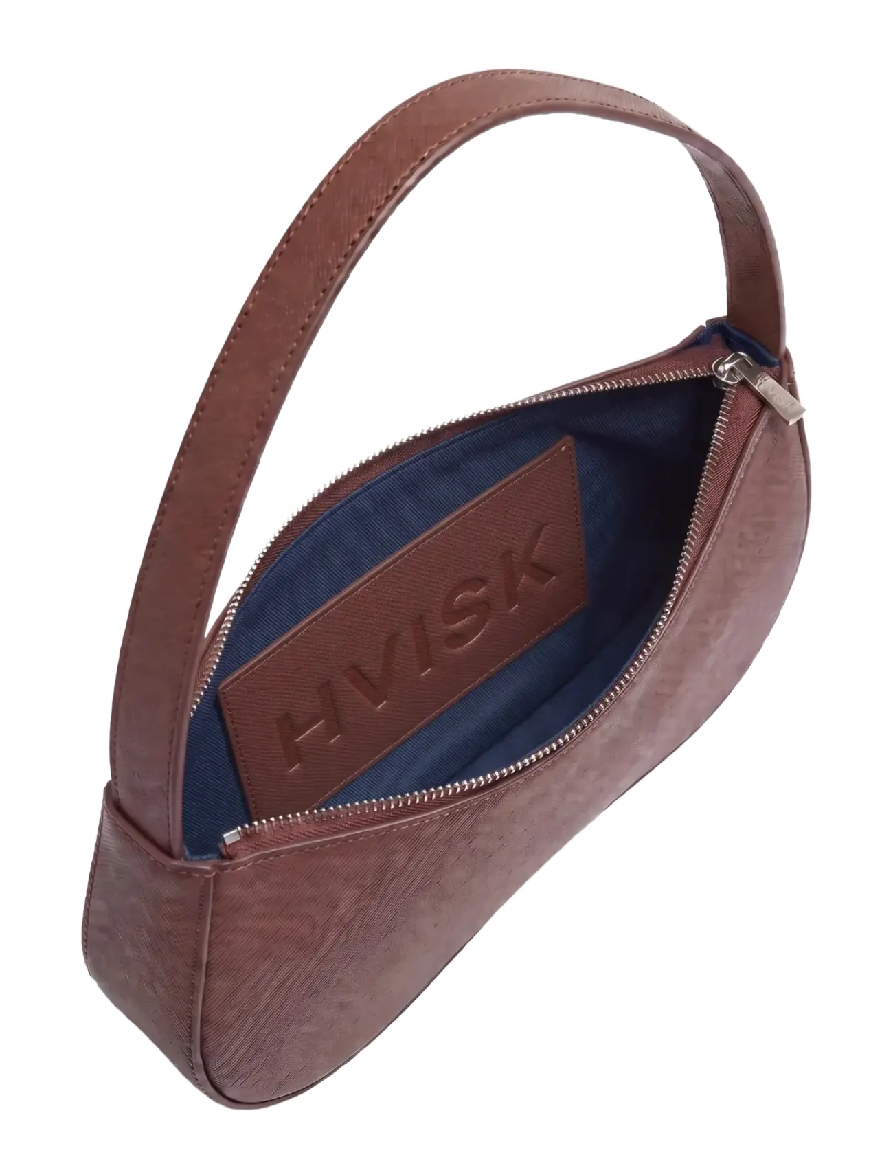 HVISK - BASAL SAFFIANO - dark brown - 5