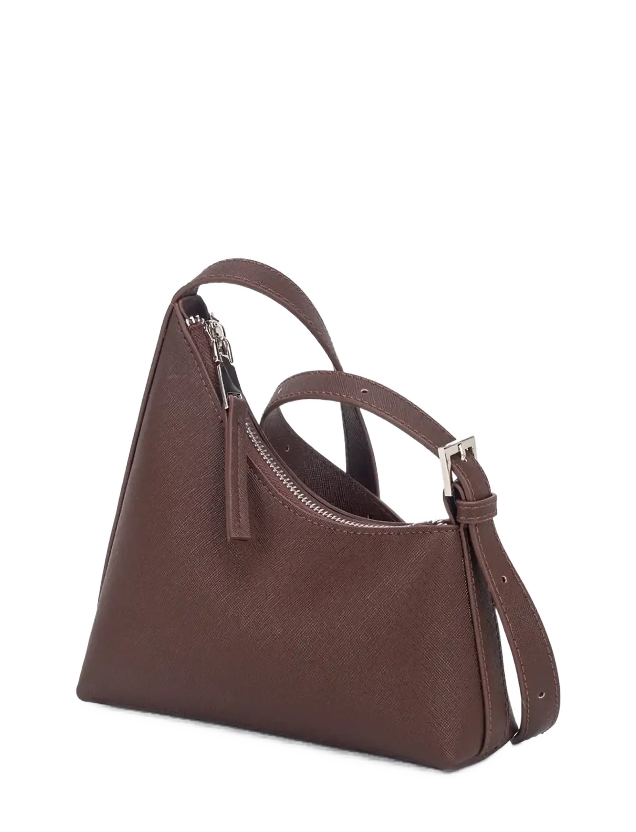 HVISK - WILLA SAFFIANO - dark brown - 2