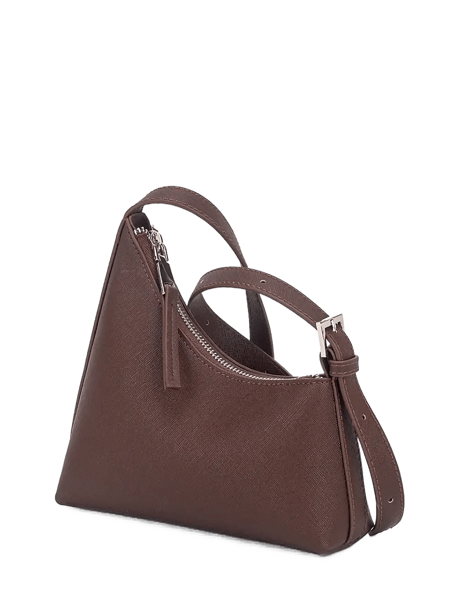 HVISK - WILLA SAFFIANO - dark brown - 2