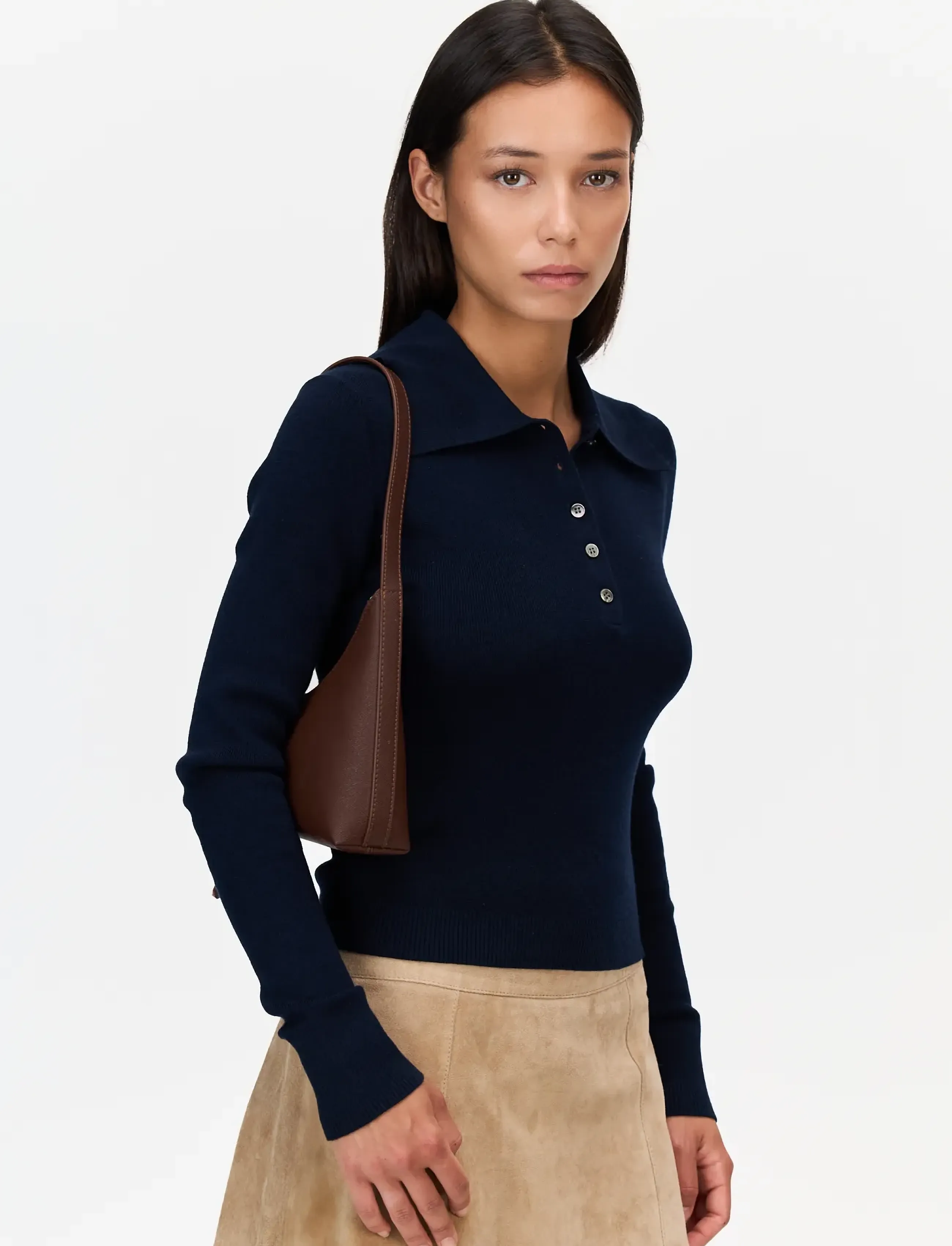HVISK - WILLA SAFFIANO - dark brown - 0