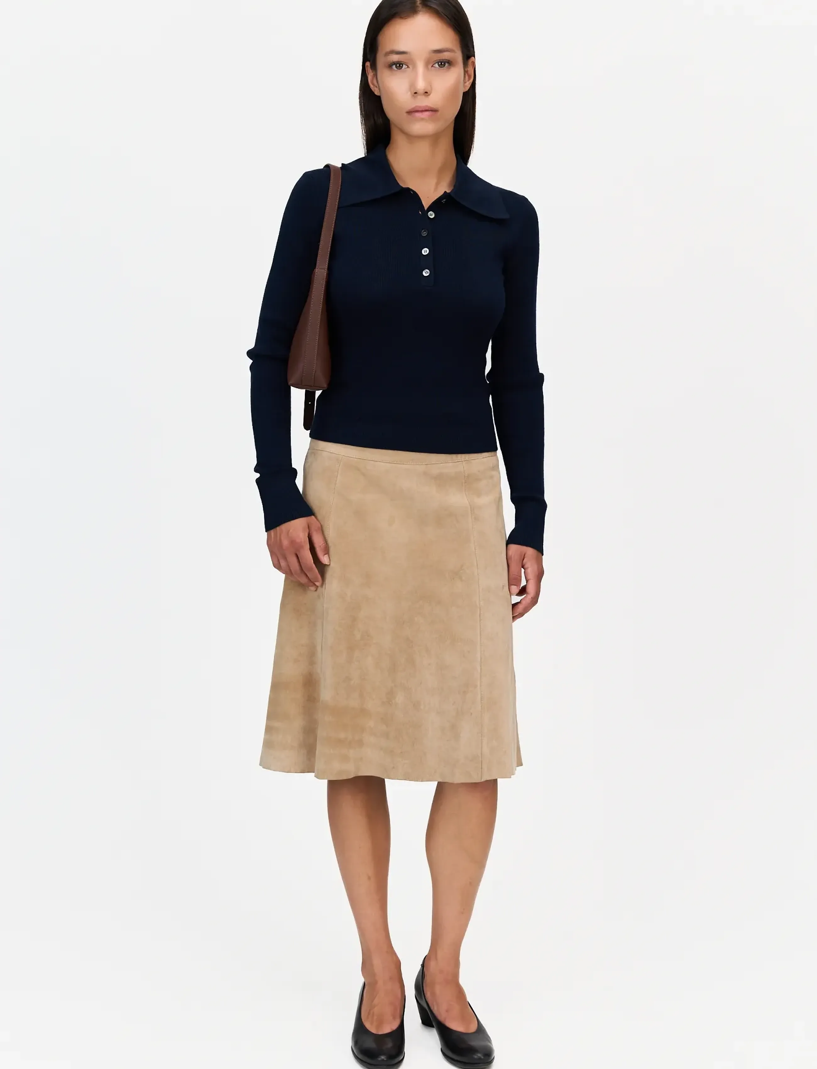 HVISK - WILLA SAFFIANO - dark brown - 5