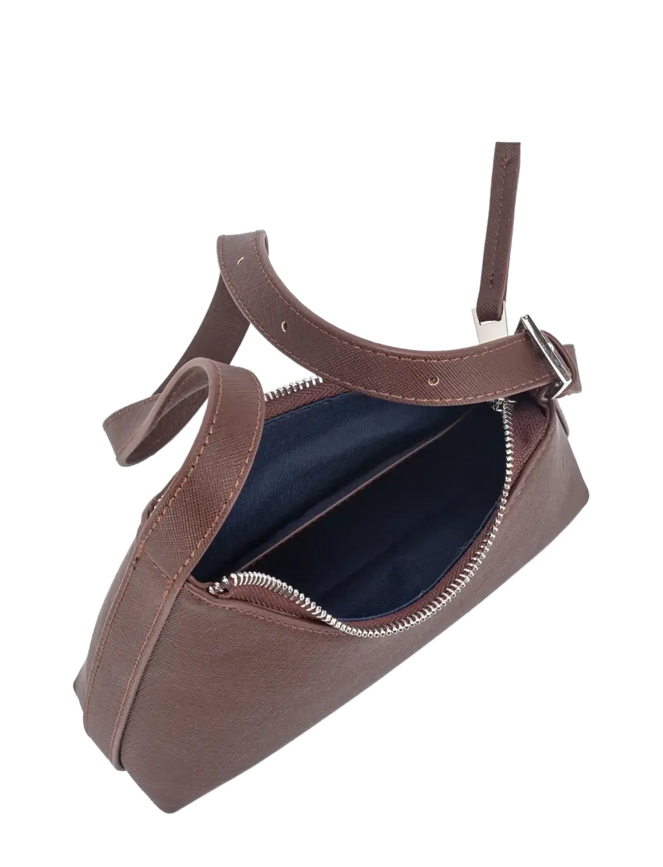 HVISK - WILLA SAFFIANO - dark brown - 3