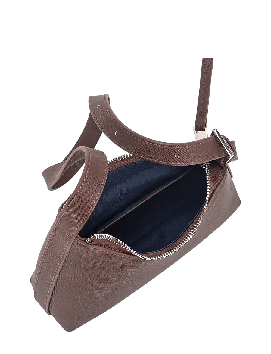 HVISK - WILLA SAFFIANO - dark brown - 3