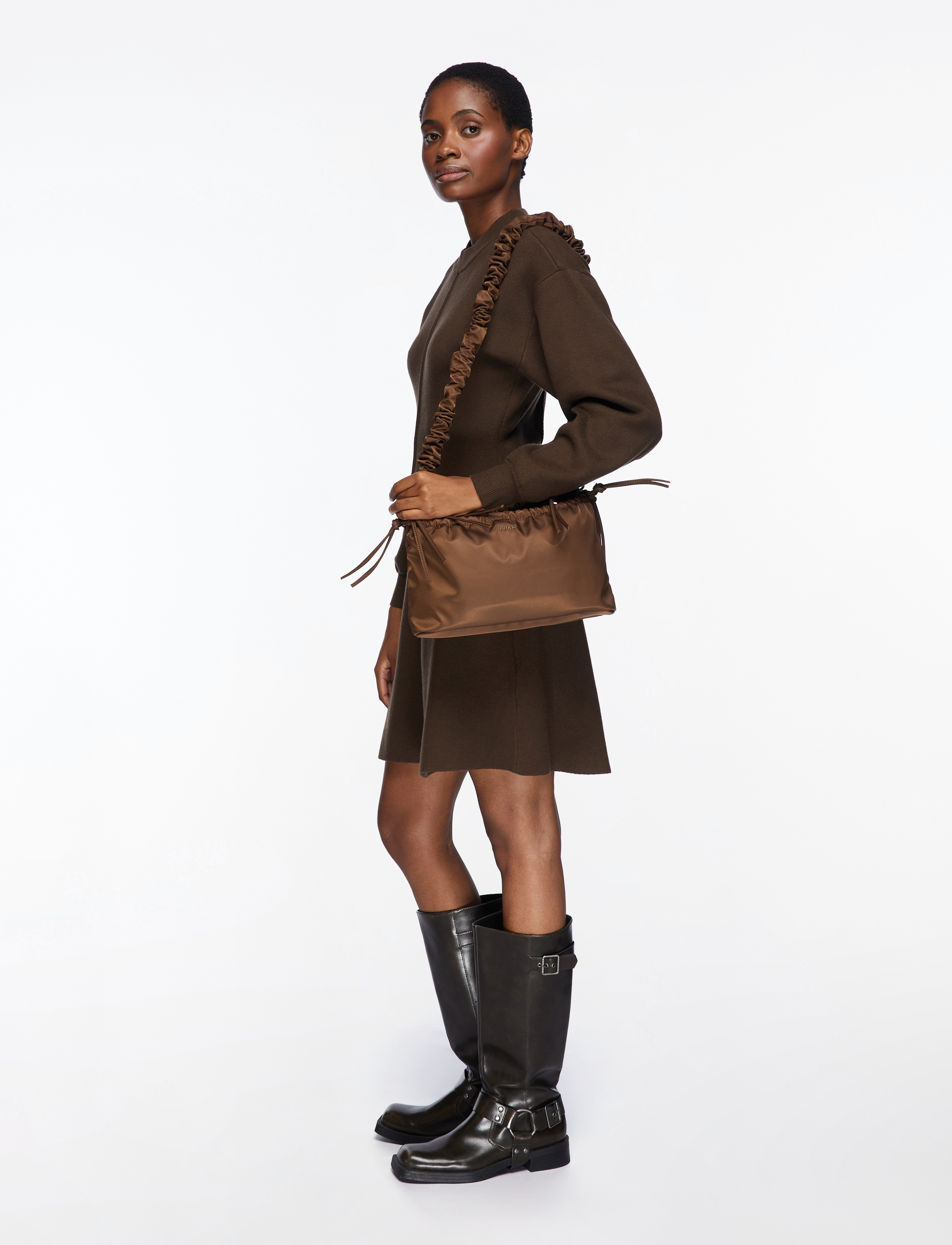 HVISK - ARCADIA TWILL - peoriided outlet-hindadega - chocolate brown - 3