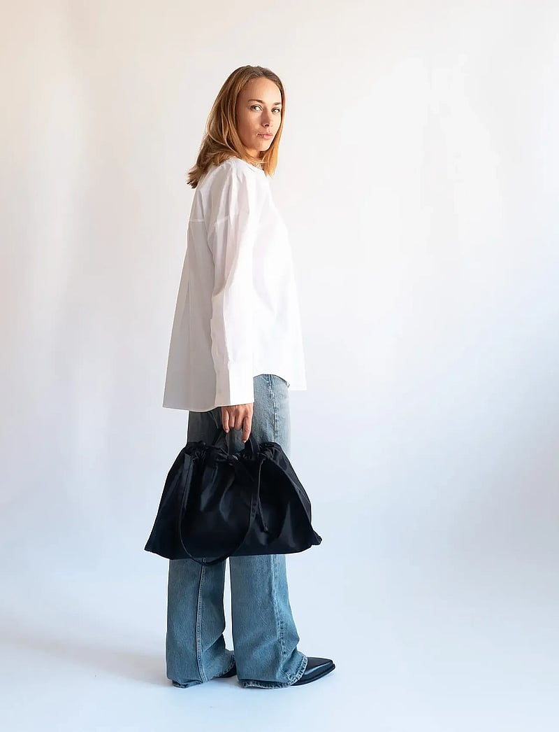 HVISK - SAGE MEDIUM MATTE TWILL - besondere anlässe - black - 0