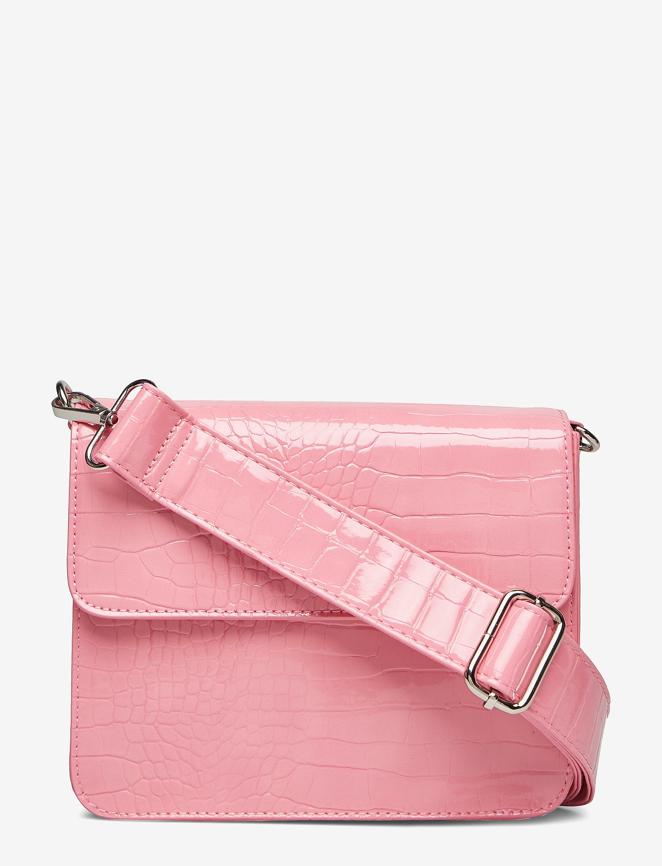 CAYMAN SHINY STRAP BAG - PINK