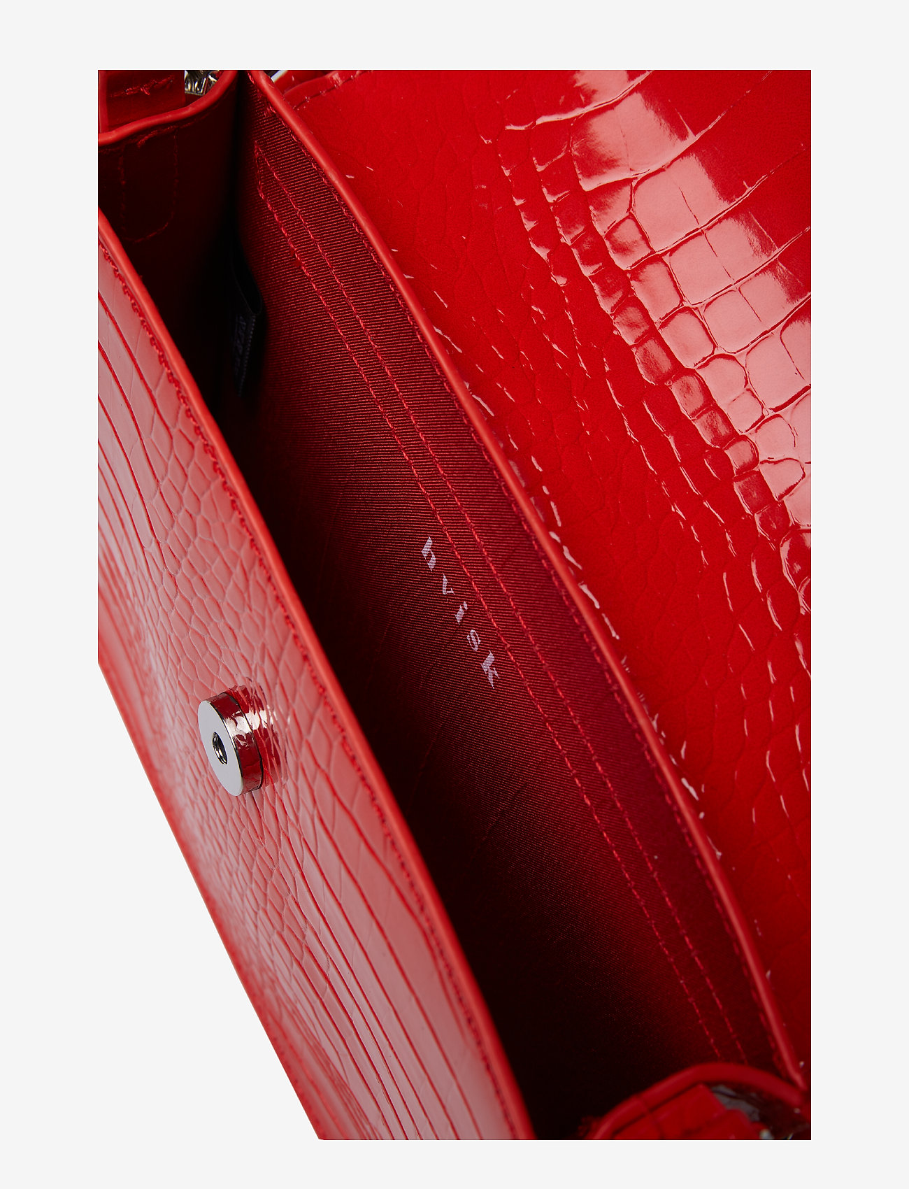 HVISK - CAYMAN SHINY STRAP BAG - red - 3