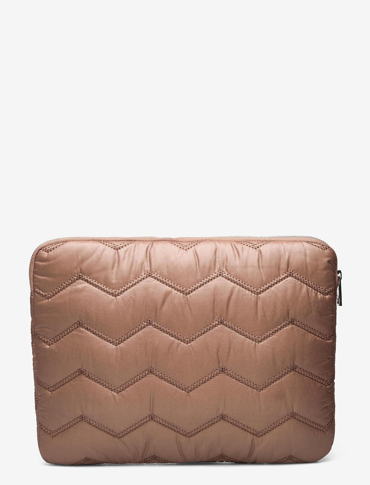 HVISK - COMPUTER SLEEVE 13" QUILTED WAVY - mushroom - 1