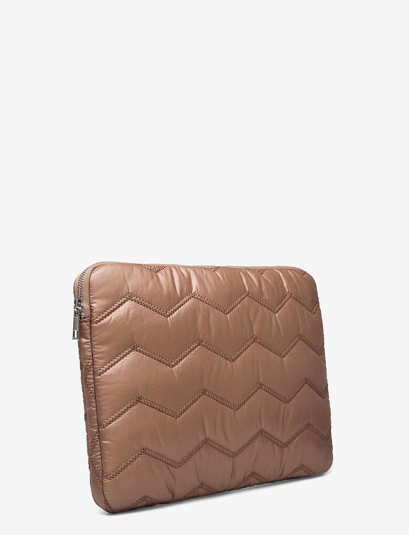 HVISK - COMPUTER SLEEVE 13" QUILTED WAVY - mushroom - 2
