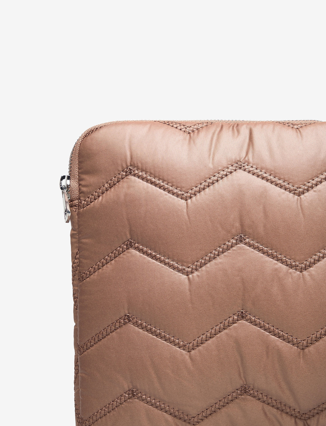 HVISK - COMPUTER SLEEVE 13" QUILTED WAVY - mushroom - 3