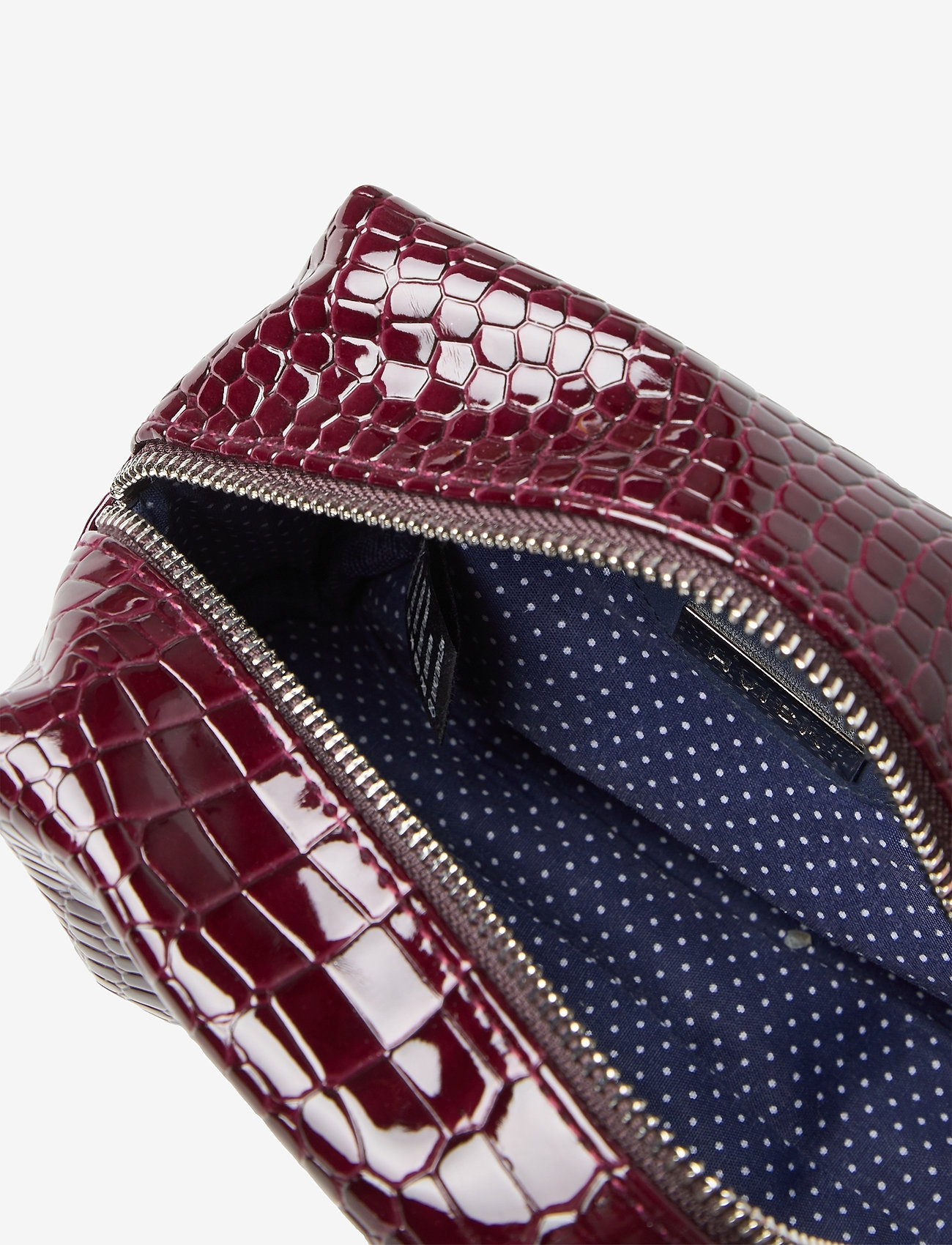 HVISK - AVER CROCO SMALL - maroon - 4