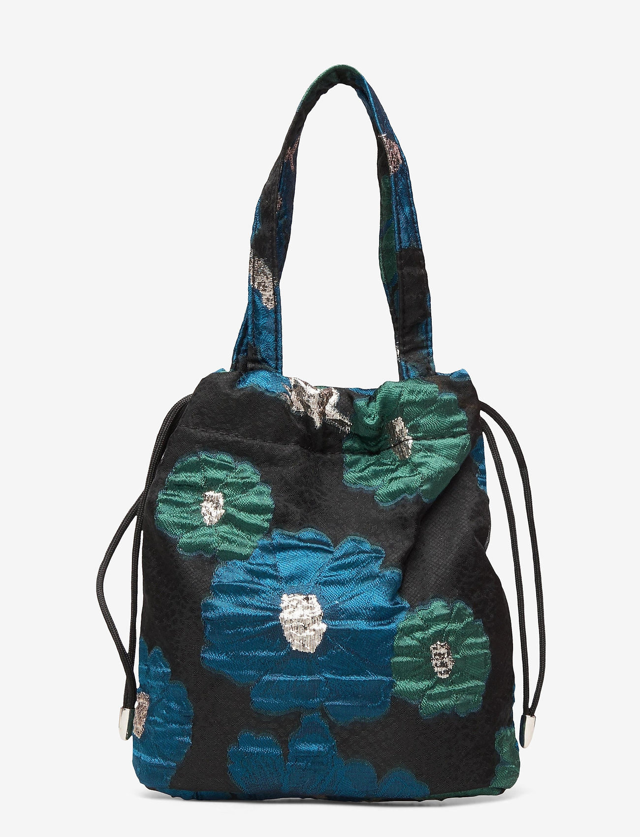HVISK - POUCH WILD FLOWER - green / blue - 1