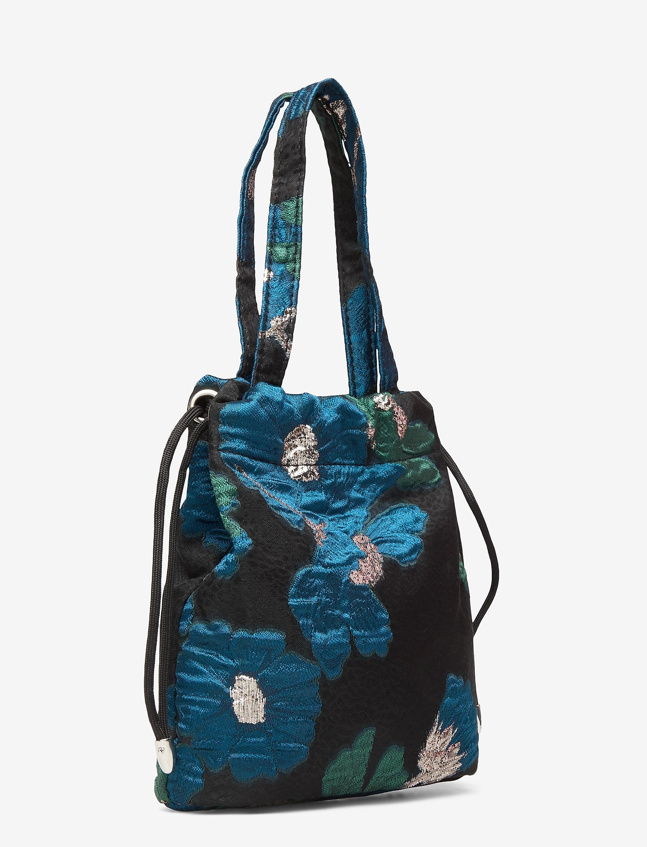 HVISK - POUCH WILD FLOWER - green / blue - 2