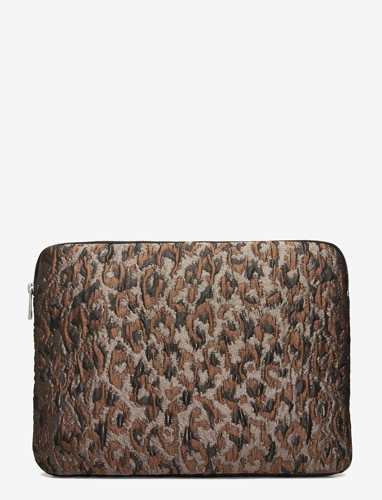 HVISK - COMPUTER SLEEVE 13" LEOPARD - silver brown multi - 0