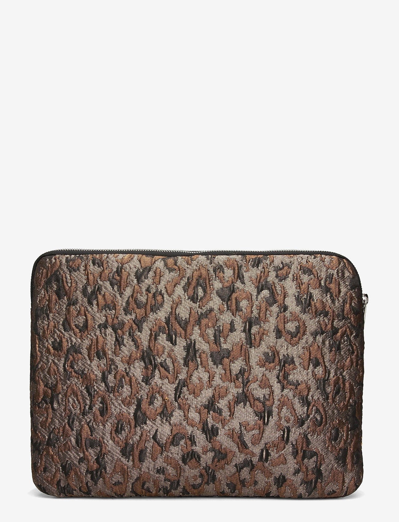 HVISK - COMPUTER SLEEVE 13" LEOPARD - silver brown multi - 1