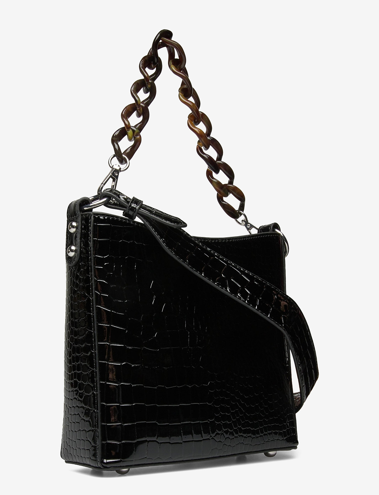 HVISK - AMBLE CROCO SMALL - black - 2