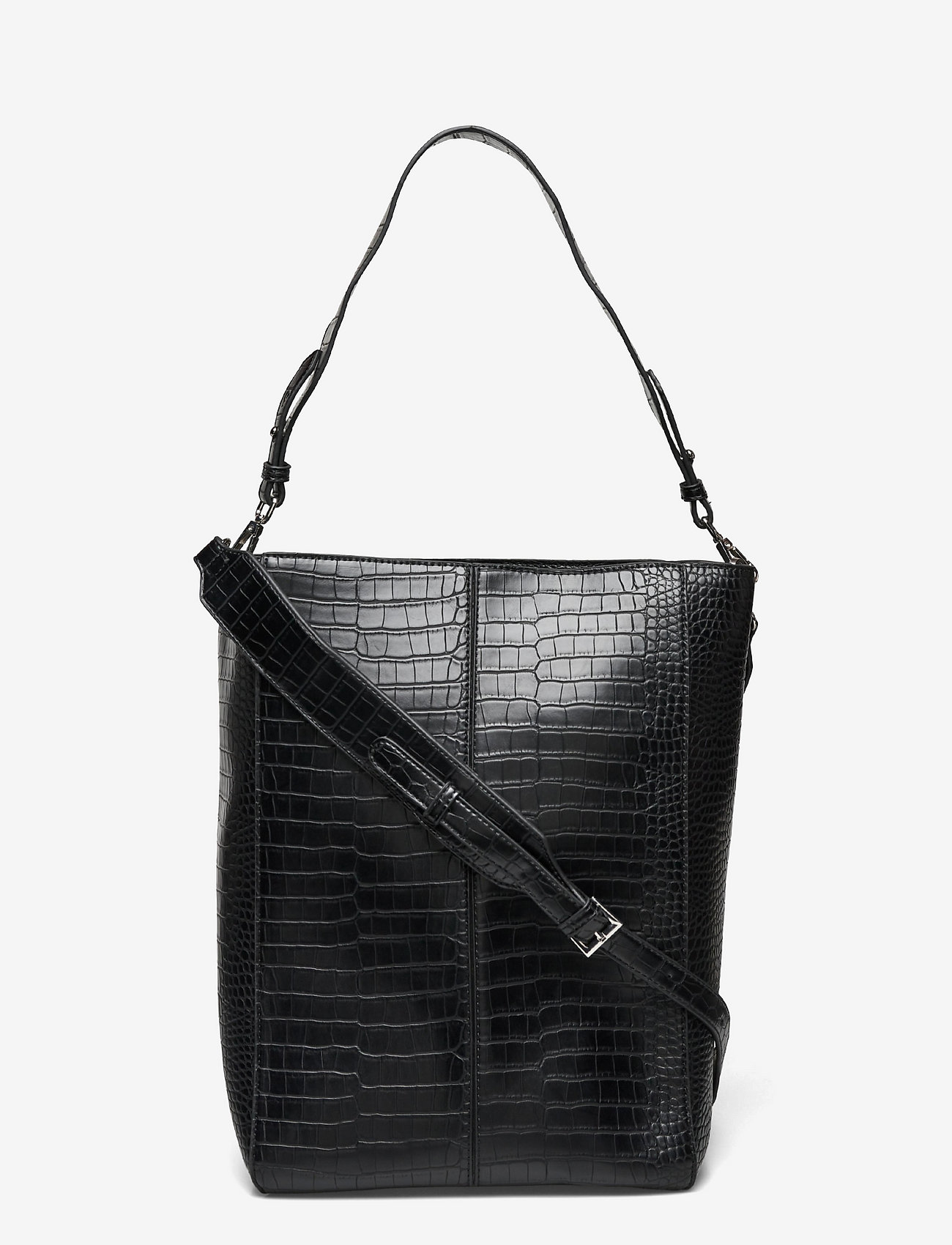 CASSET MATTE CROCO - BLACK