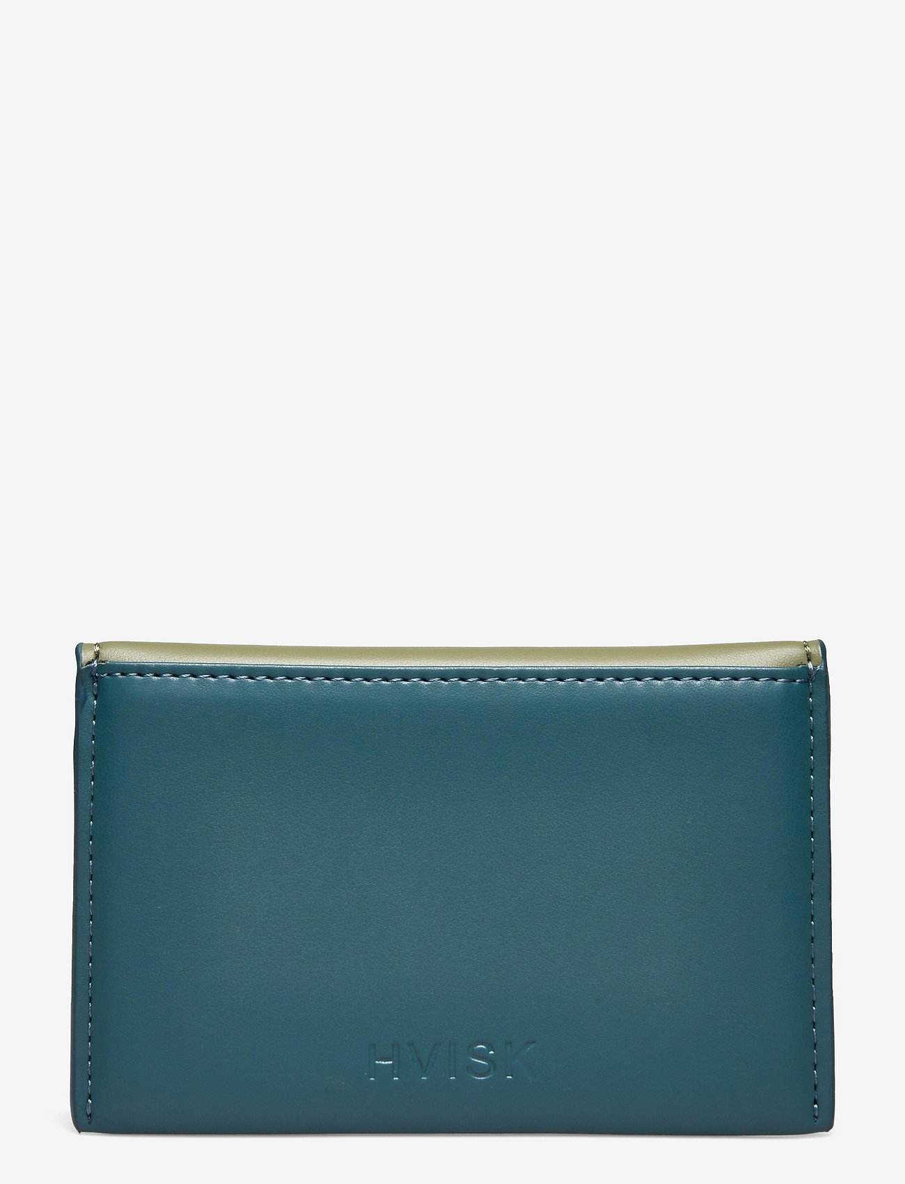HVISK - WALLET WAVY SOFT - moss/bone - 1