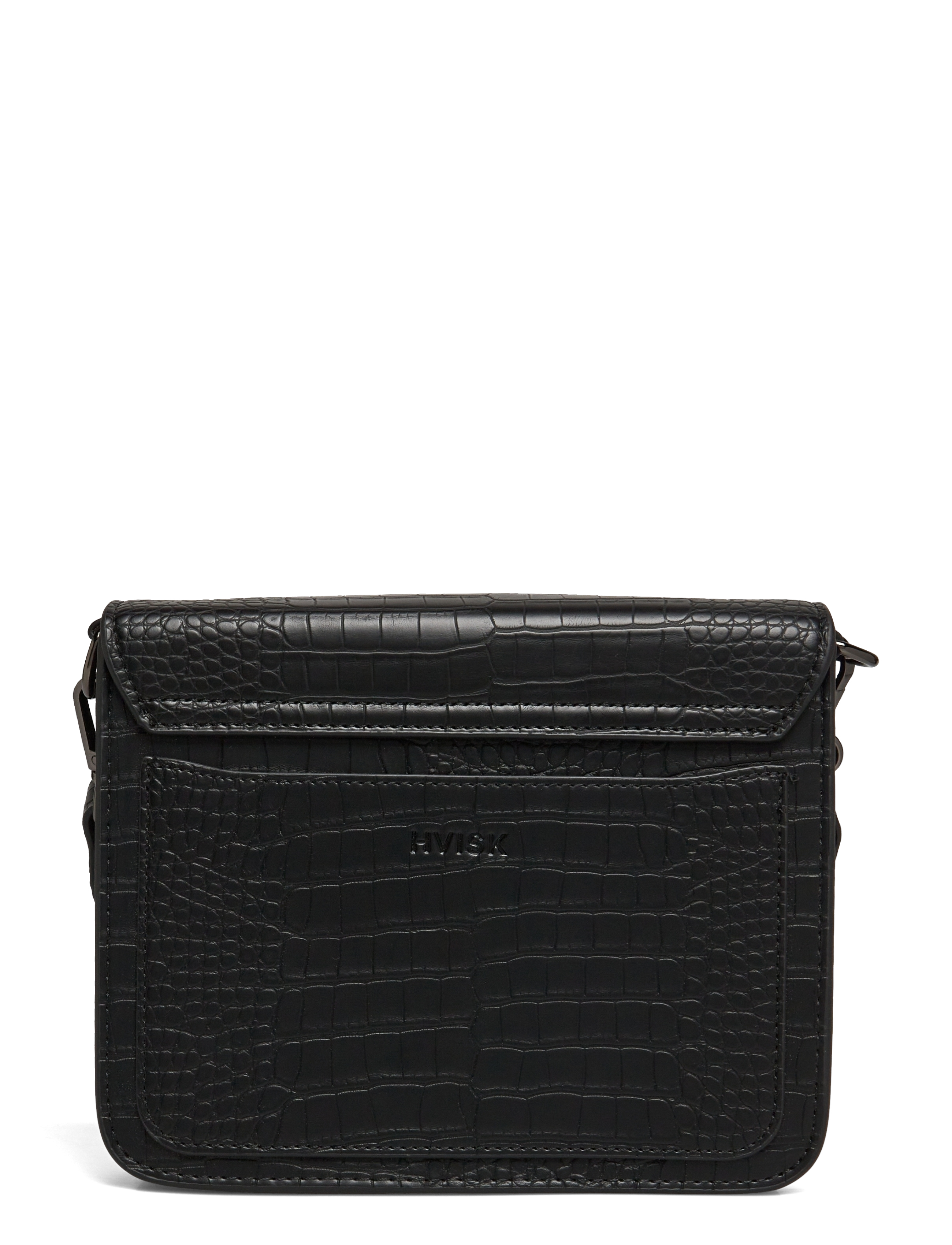 HVISK - CAYMAN SHINY STRAP BAG - asusteet - black - 1