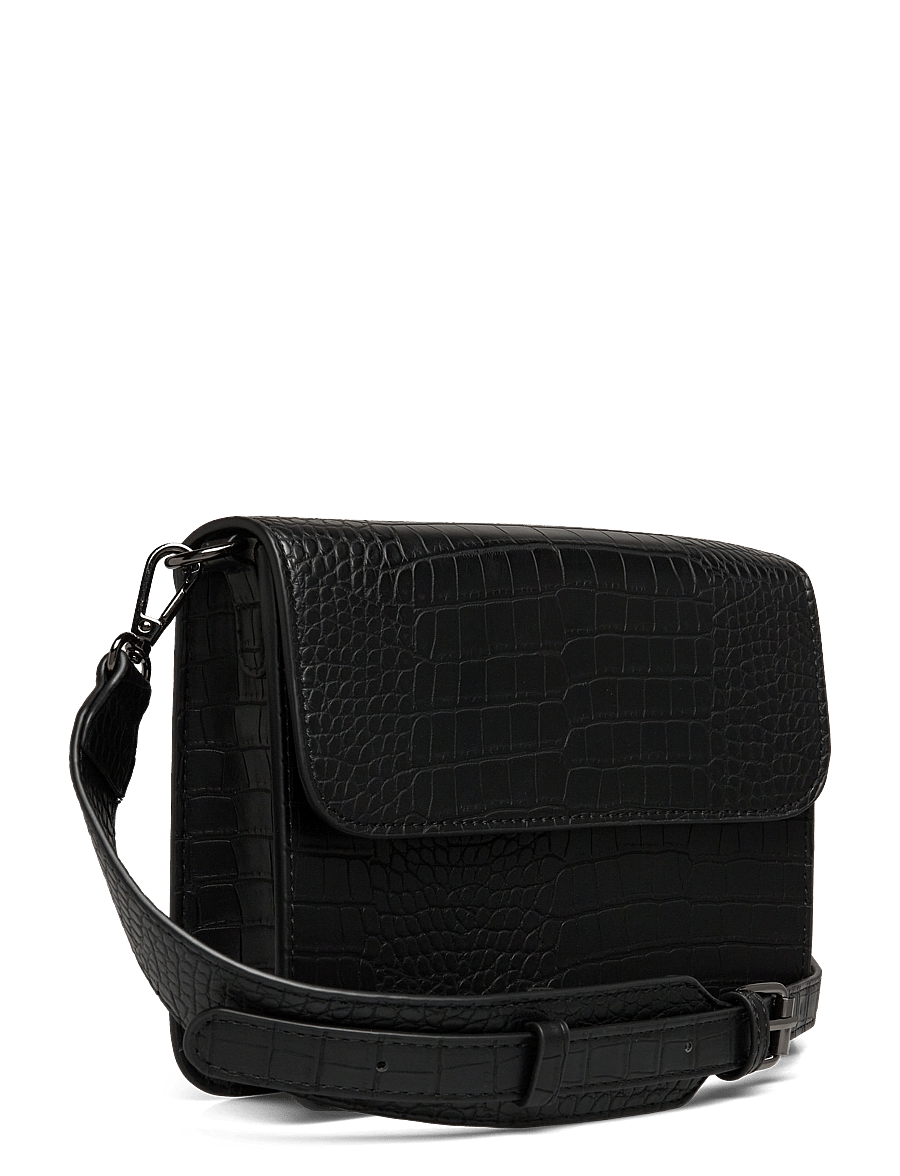 HVISK - CAYMAN SHINY STRAP BAG - konfirmationstøj - black - 2