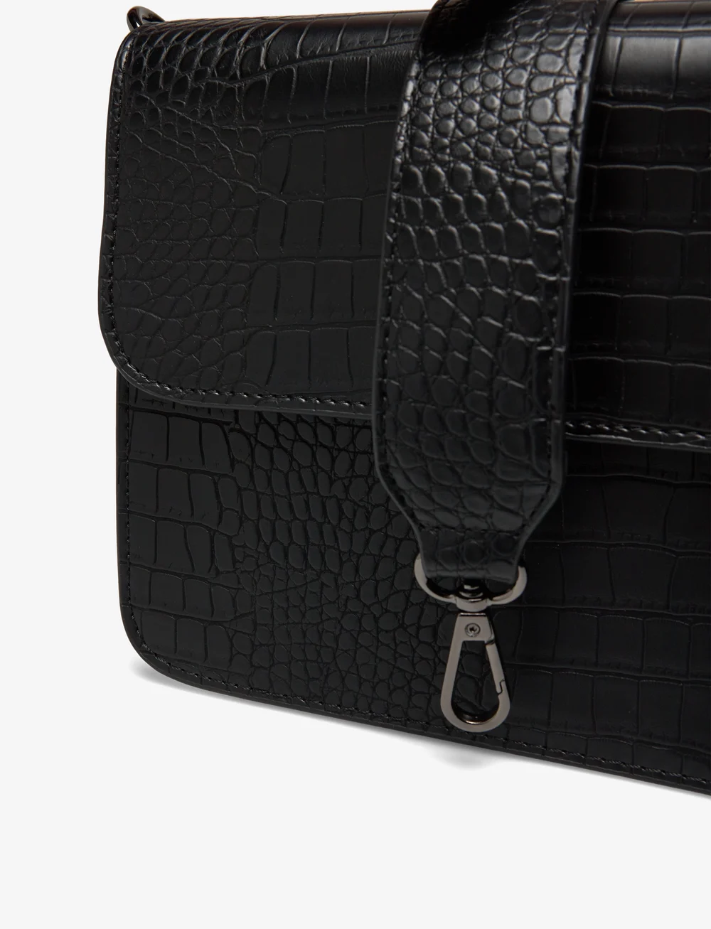 HVISK - CAYMAN SHINY STRAP BAG - konfirmation - black - 3