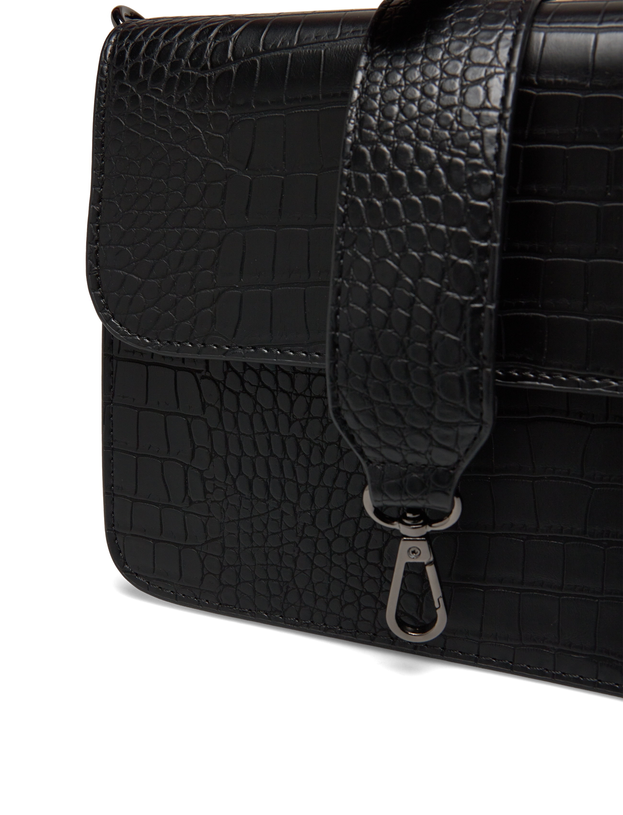 HVISK - CAYMAN SHINY STRAP BAG - asusteet - black - 3