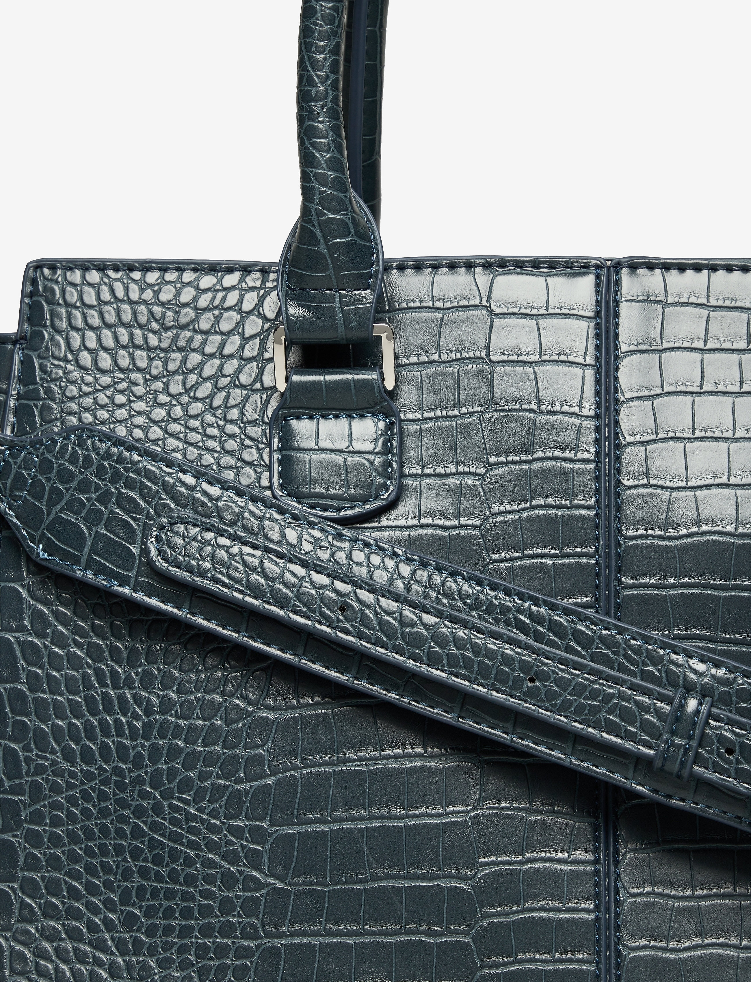 HVISK - MOXIE MATTE CROCO - stone grey - 4