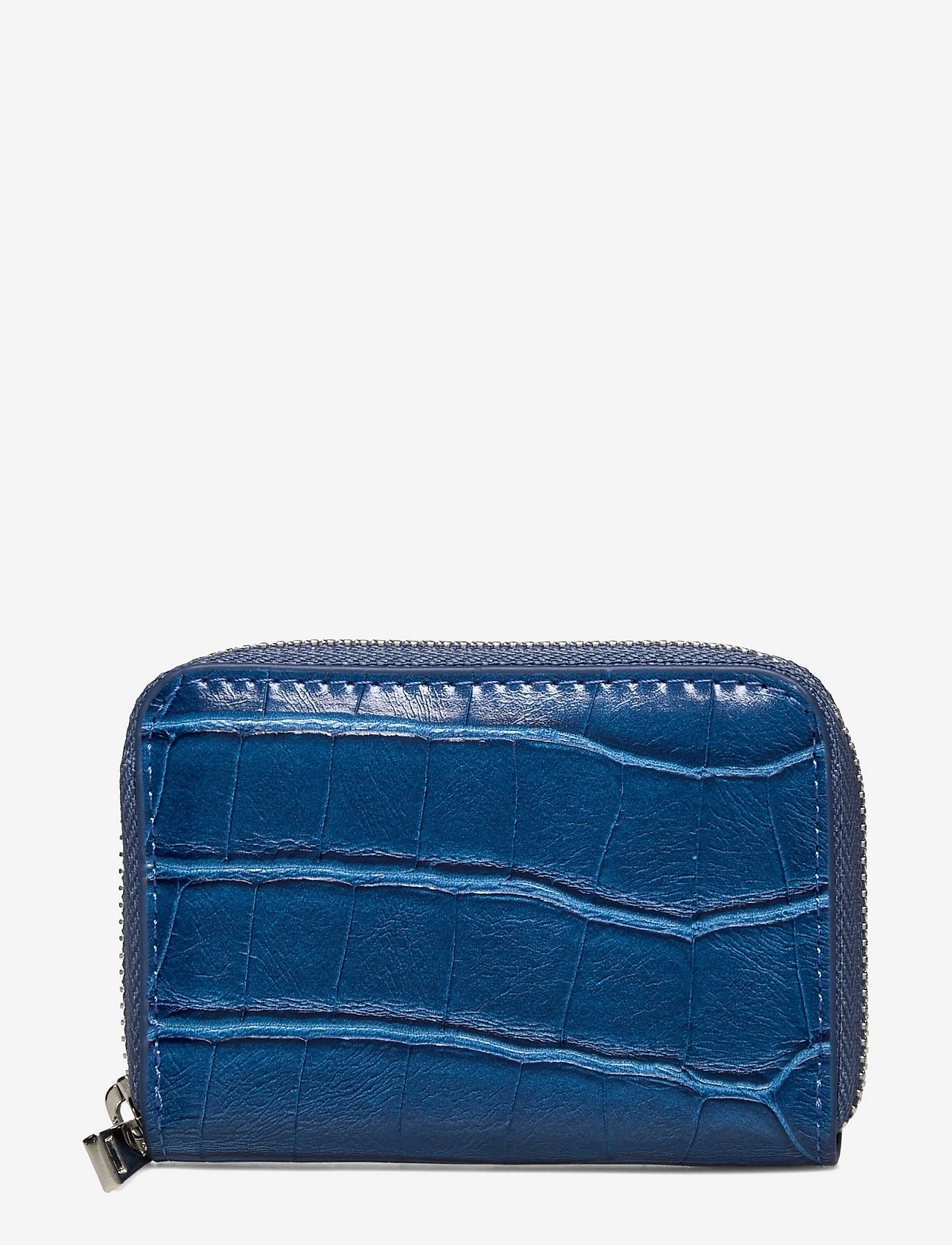 HVISK - WALLET ZIP SHINY CROCO - navy blue - 0