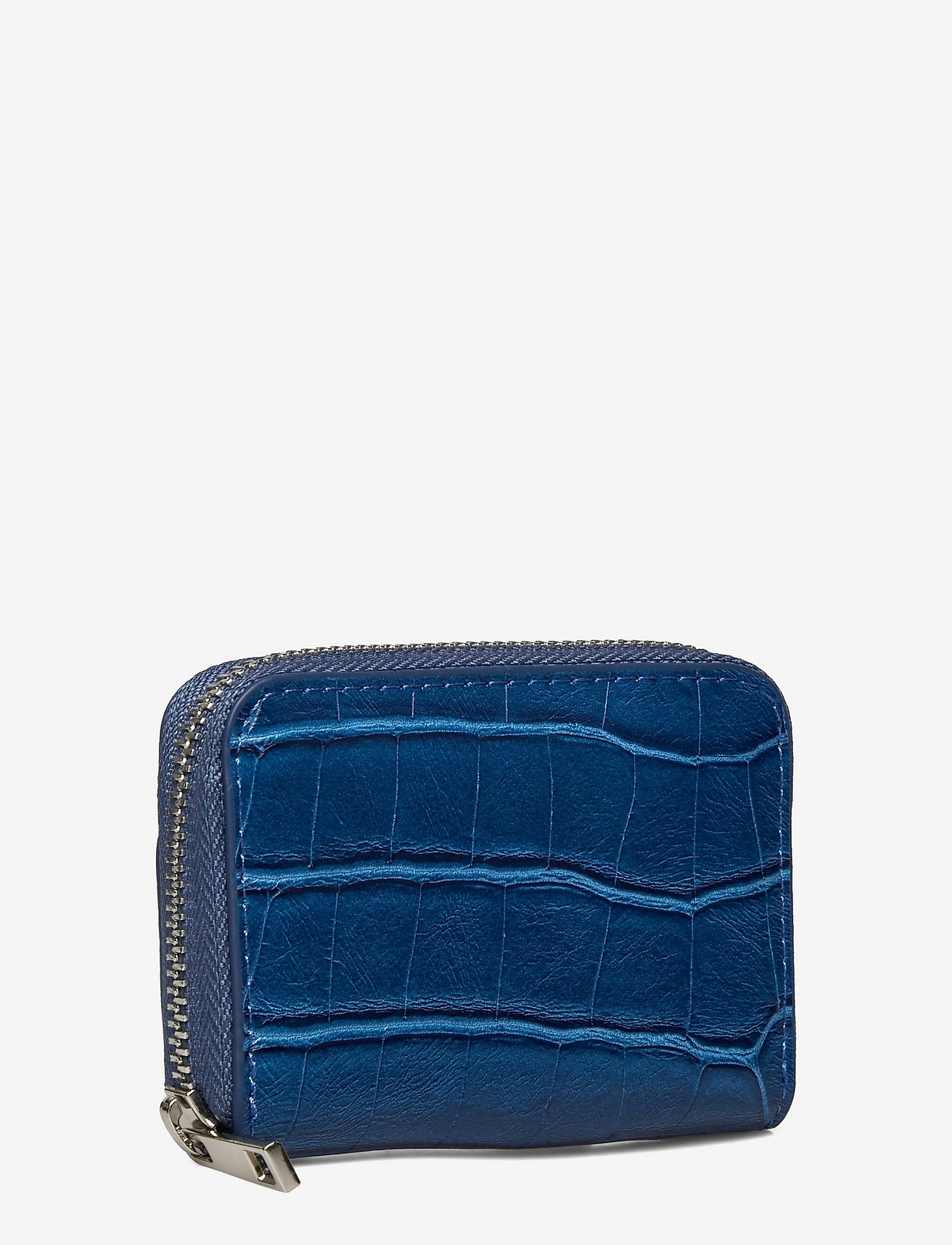 HVISK - WALLET ZIP SHINY CROCO - navy blue - 2