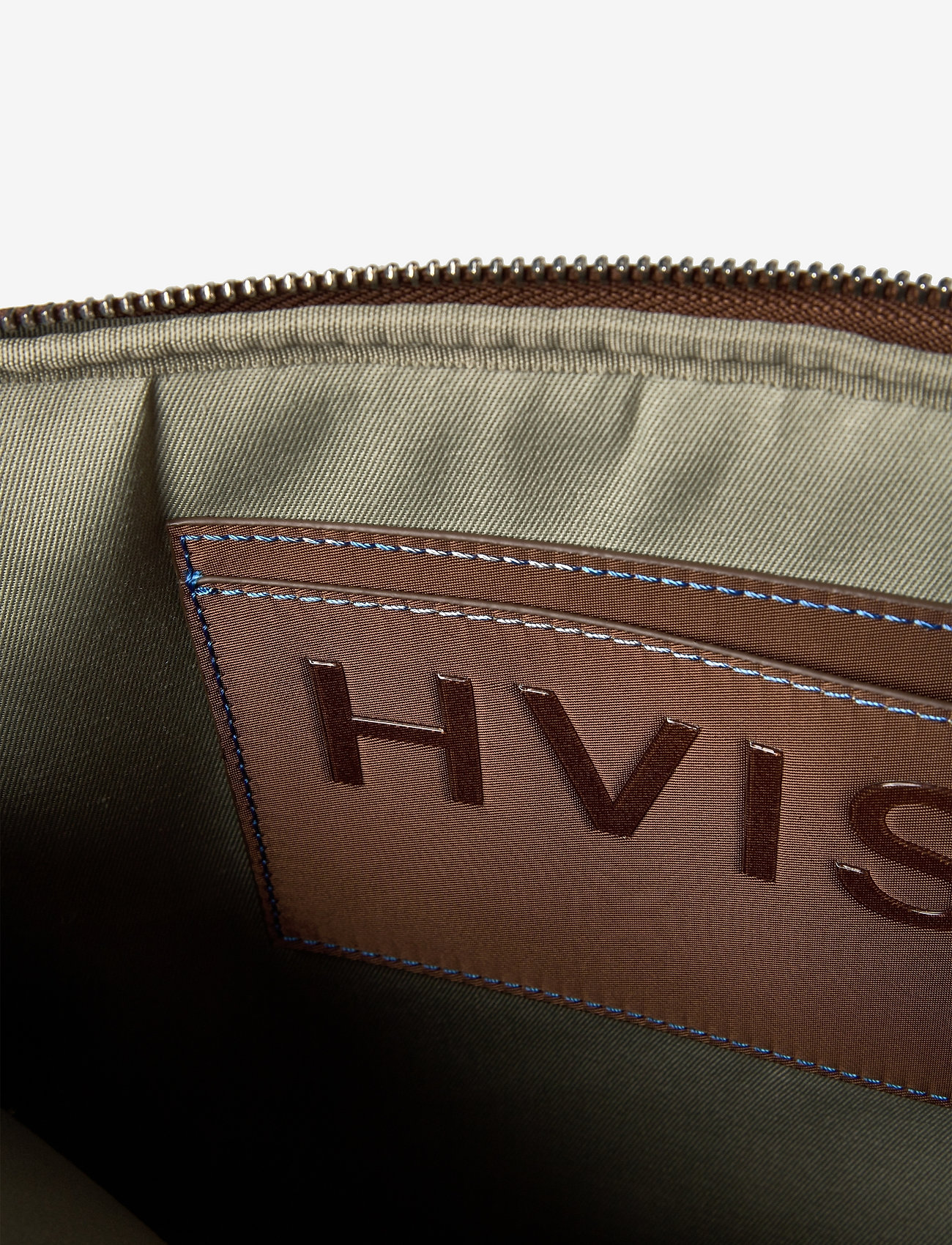 HVISK - COMPUTER SLEEVE 13'' SPACE TWILL - toffee brown - 3