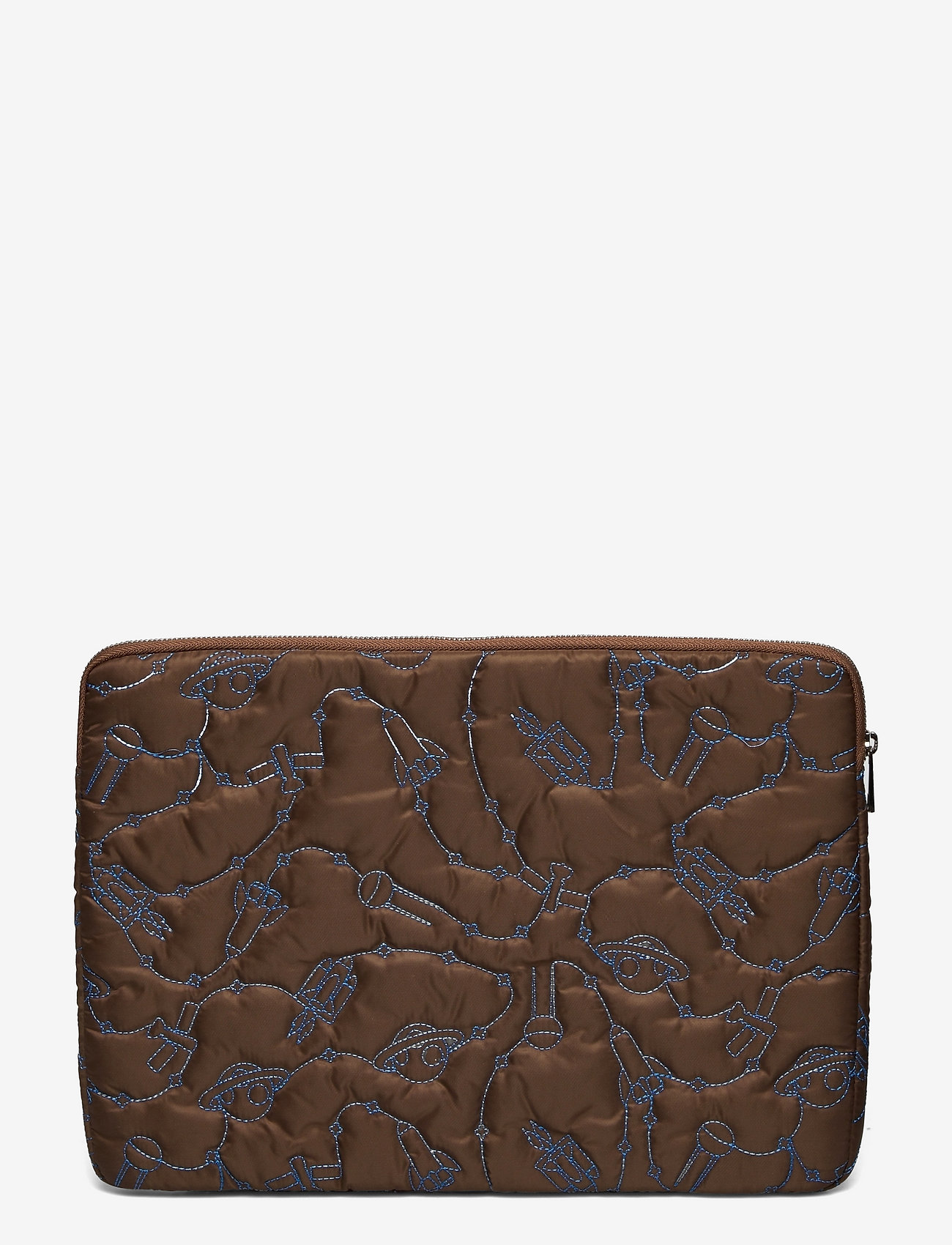 HVISK - COMPUTER SLEEVE 15'' SPACE TWILL - toffee brown - 1