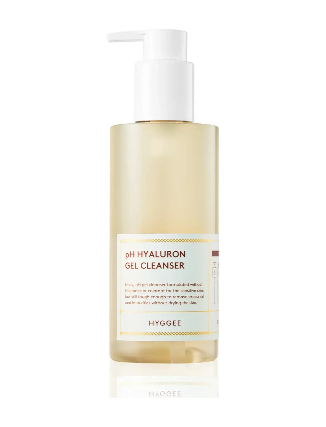 Hyggee Ph Hyaluron Gel Cleanser, 200 ml, Nude, Rengøringsmidler > Ansigtsvask Og Rengøringsmidler, Dame